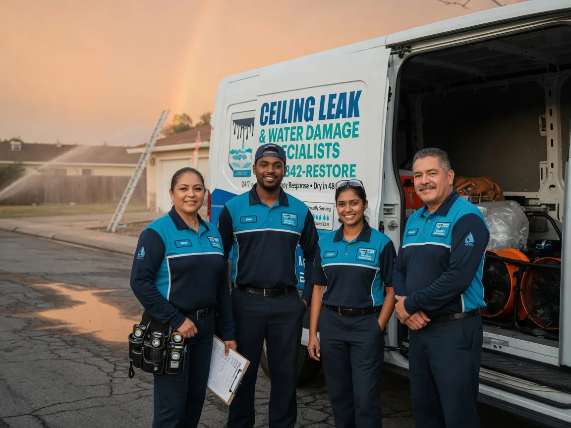 Ceiling Leak Cleanup company in Odum, GA