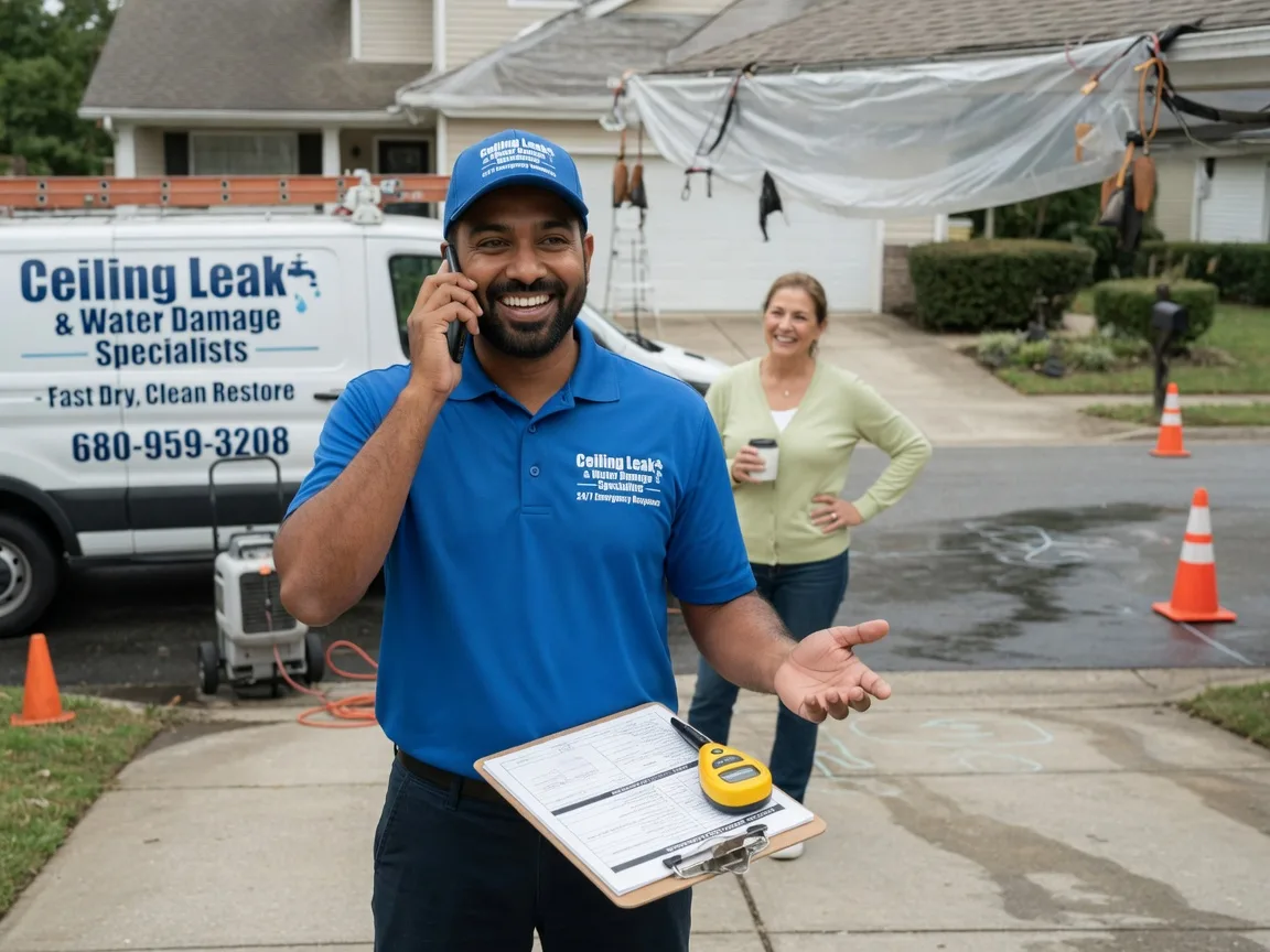 Ceiling Leak Cleanup Odum, GA FAQs